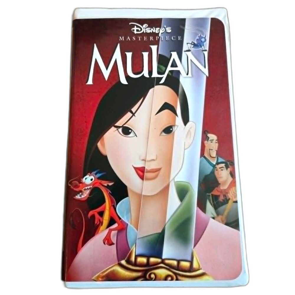 Mulan 1998 VHS Walt Disney Home Video Animated Adventure